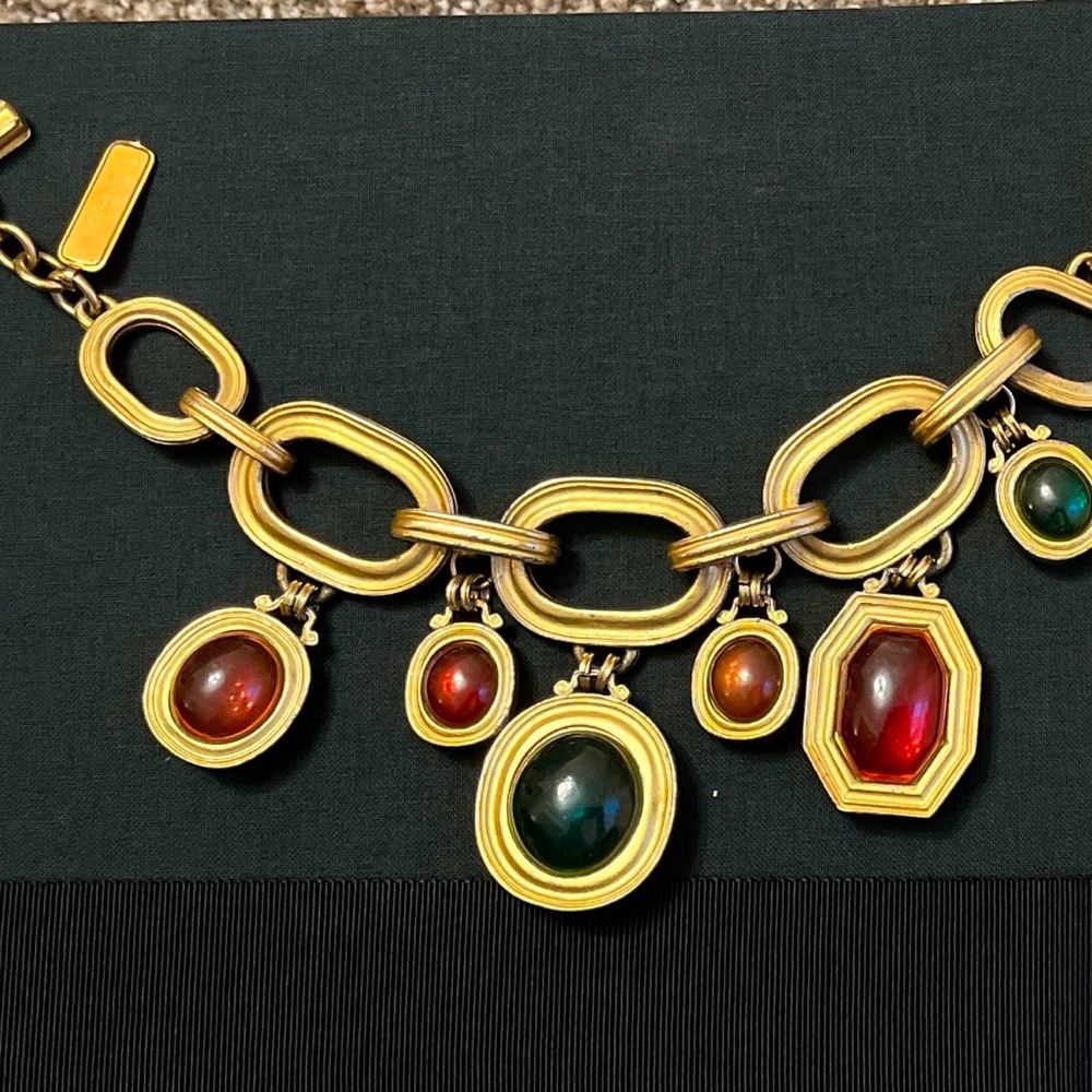 Yves Saint Laurent Vintage Charm Bracelet